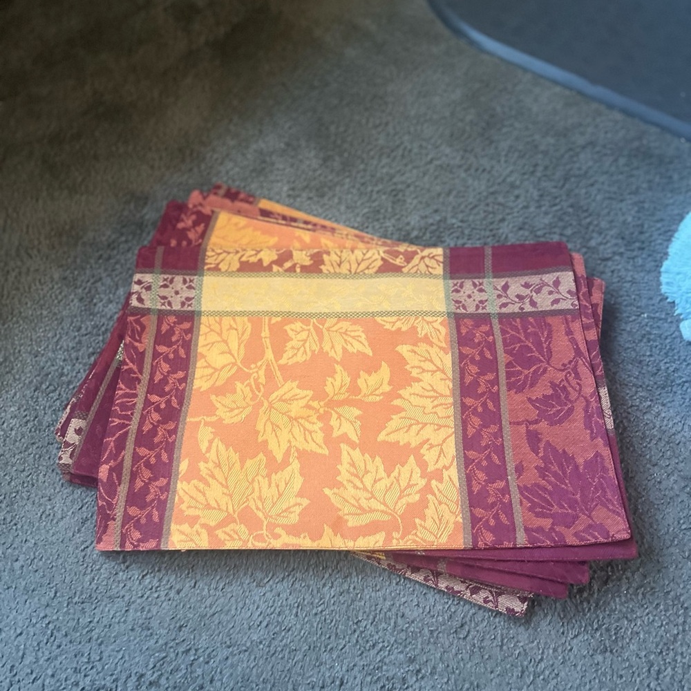 Placemats (festive/fall)